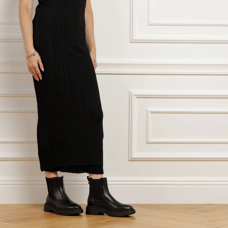 Ash Madison Black Chelsea Boot