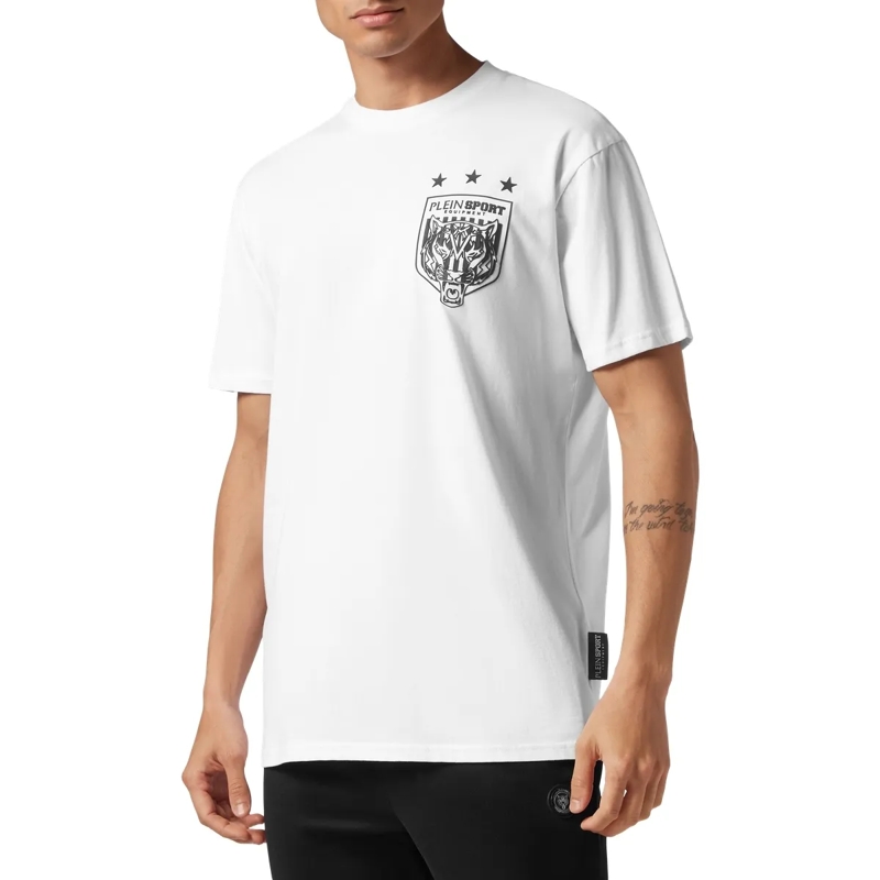 Plein Sport T-Shirt T-Shirt Tiger weiss(Image 3)