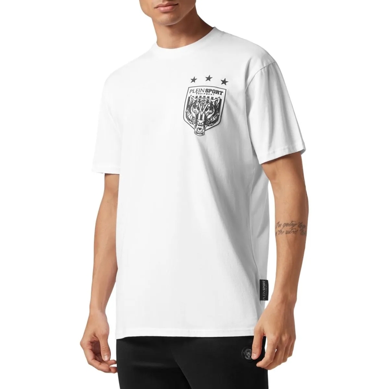 Plein Sport T-Shirt T-Shirt Tiger weiss(Image 2)