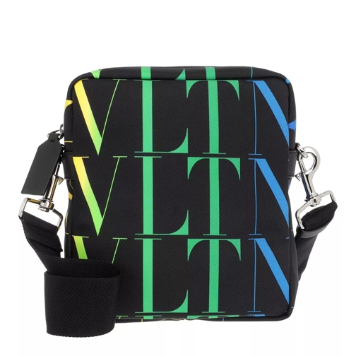 Valentino Garavani Men VLTN Messenger Bag Black/Multi Crossbody Bag