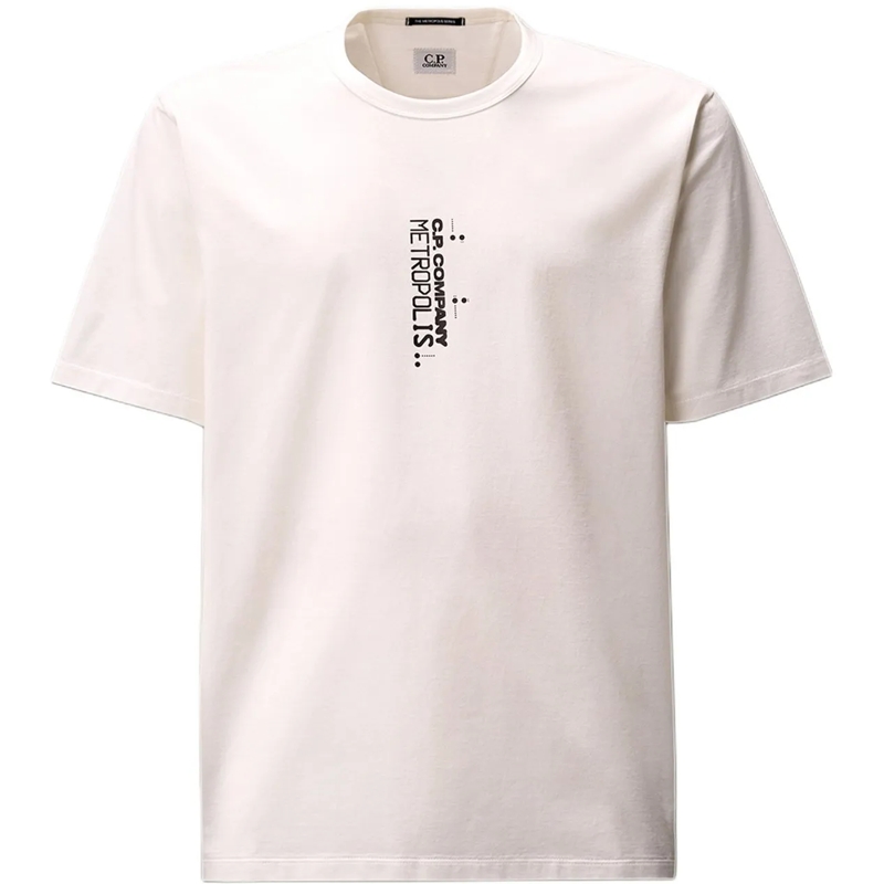 CP Company T-Shirt T-shirt metropolis wit weiß