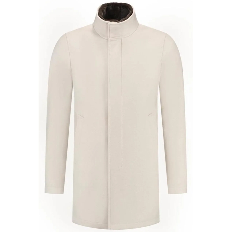 Herno Daunenjacke Men`s Woven Coat beige