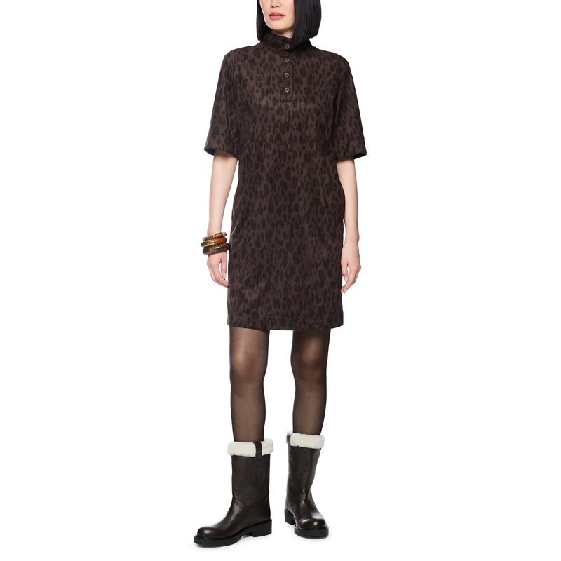 Marc Cain Mini-jurk Kleid seal brown(Image 2)