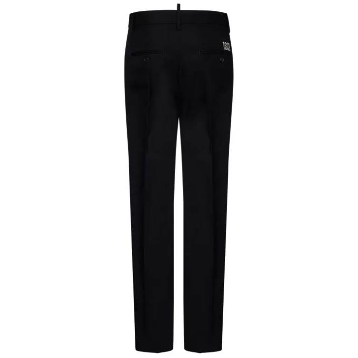 Black slim on sale leg trousers