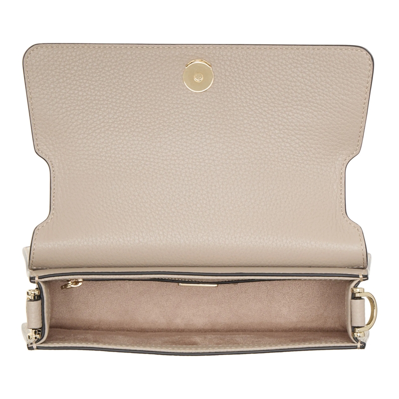 AIGNER Satchel Delia Alpaca Beige(Image 5)