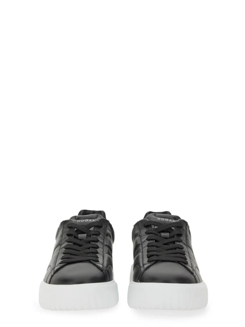 Thumbnail - Hogan Low-Top Sneaker - H-Stripes Sneaker - Gr. 6 - in Schwarz - für Damen