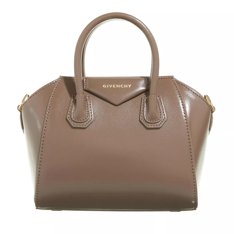 Givenchy Minitasche Antigona Toy Bag Taupe/Soft Yellow