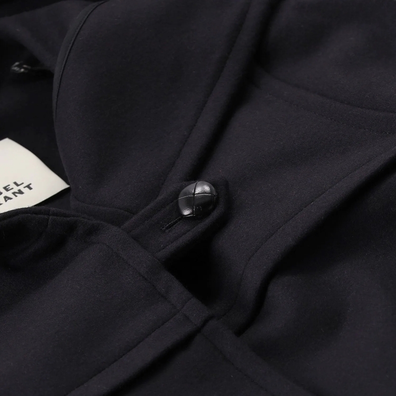 Isabel Marant Veste de transition Jacke Trixie aus Wolle & Kaschmir blau(Image 3)