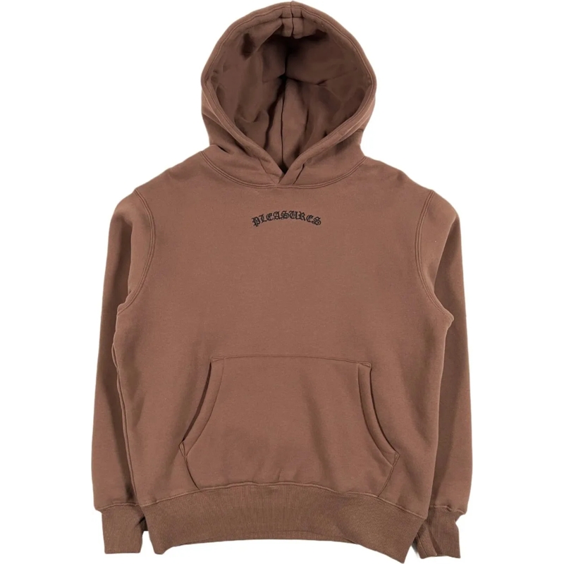 PLEASURES  Brown Neural Hoodie Brown braun