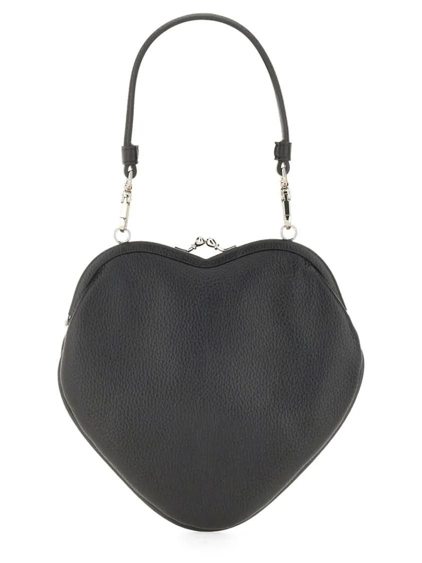 Vivienne Westwood Hobo bags Belle Heart Frame Bag in zwart