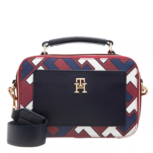 Tommy Hilfiger Iconic Tommy Trunk Monogram Corporate Mix Camera Bag