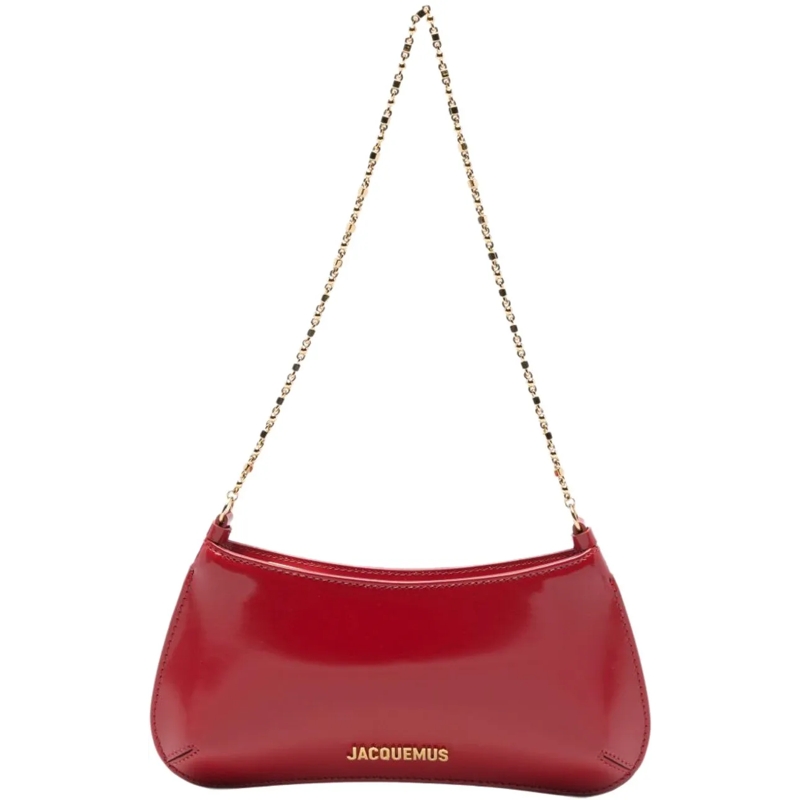 Jacquemus Schultertasche Bags Redgold rot