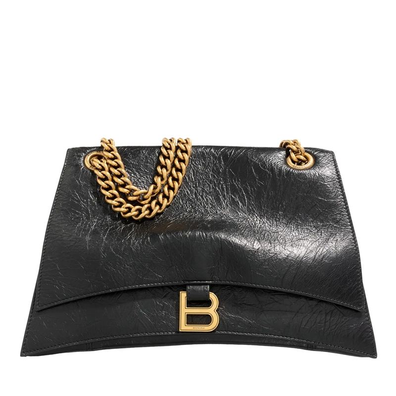 Balenciaga Schoudertas Crush Chain Bag Black