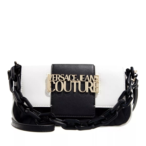 Versace Jeans Couture Logo Loop Black/White Axelremsväska