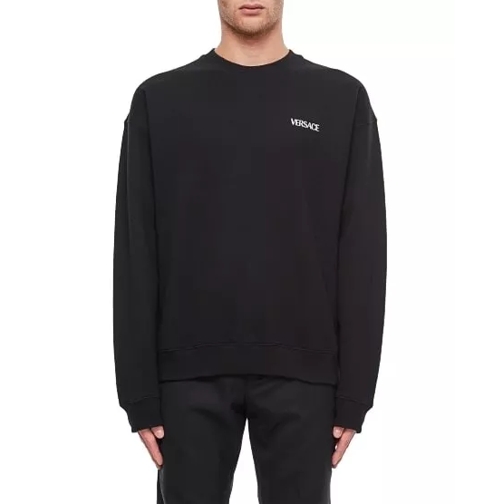 Versace Jersey Sweatshirt Black 