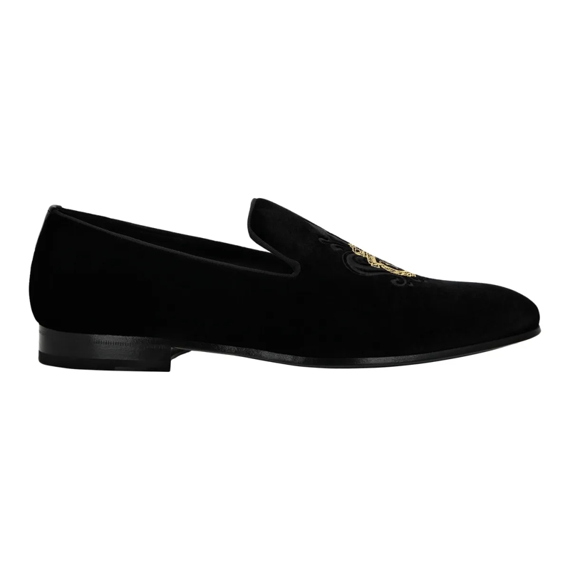 BILLIONAIRE Slip-On-Sneaker Loafer schwarz