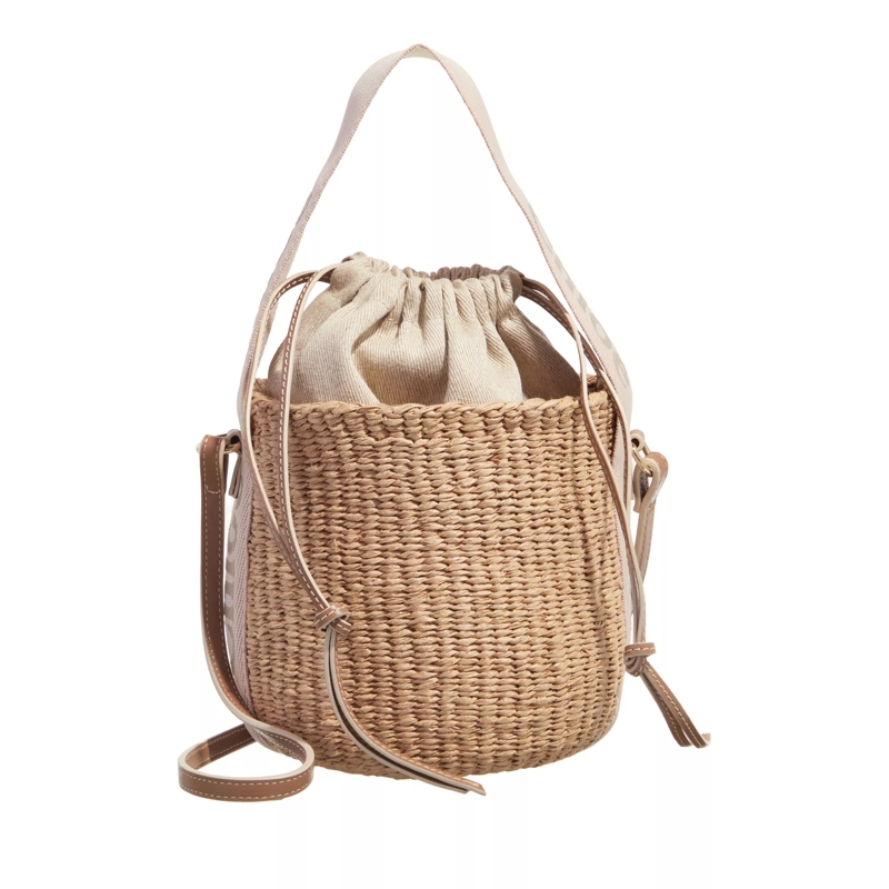 Chloé Bucket Bag Woody Blushy Beige