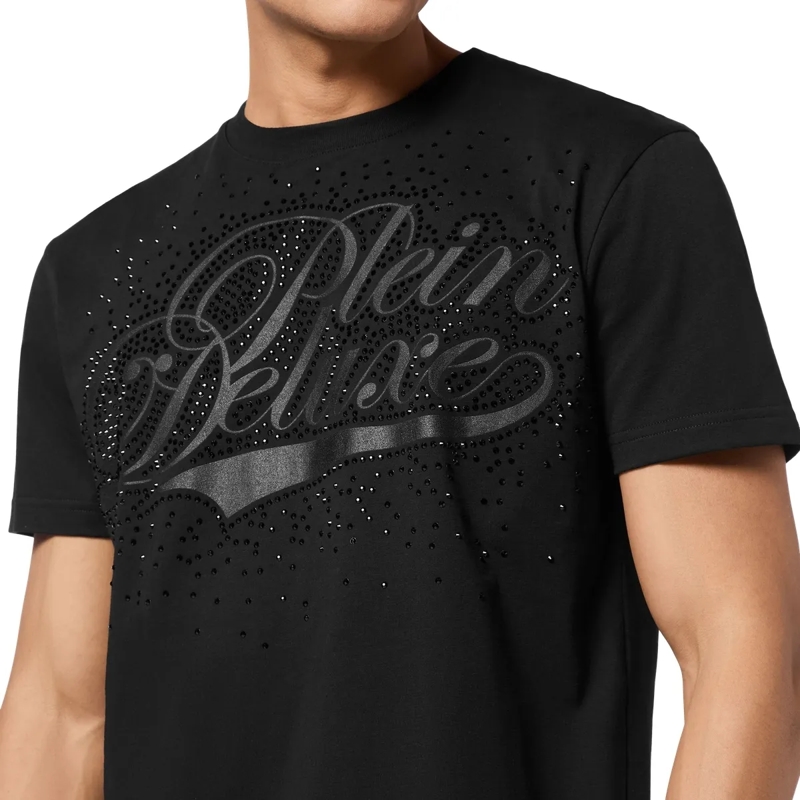 Philipp Plein T-Shirt T-Shirt Round Neck Ss Embellished schwarz(Image 5)