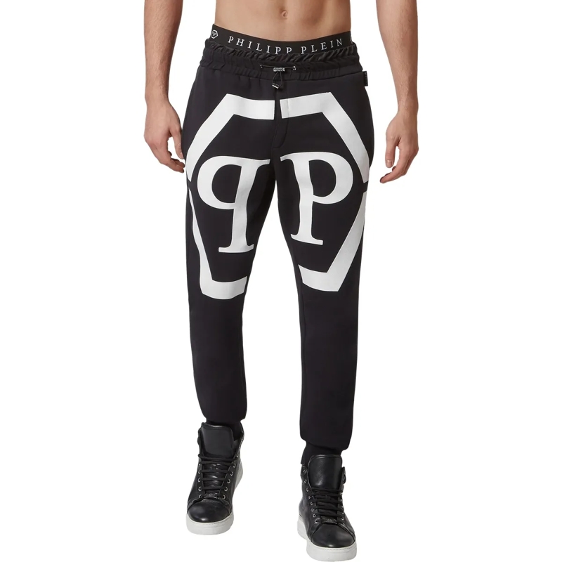 Philipp Plein Jogginghose Jogginghose Hexagon schwarz(Image 3)