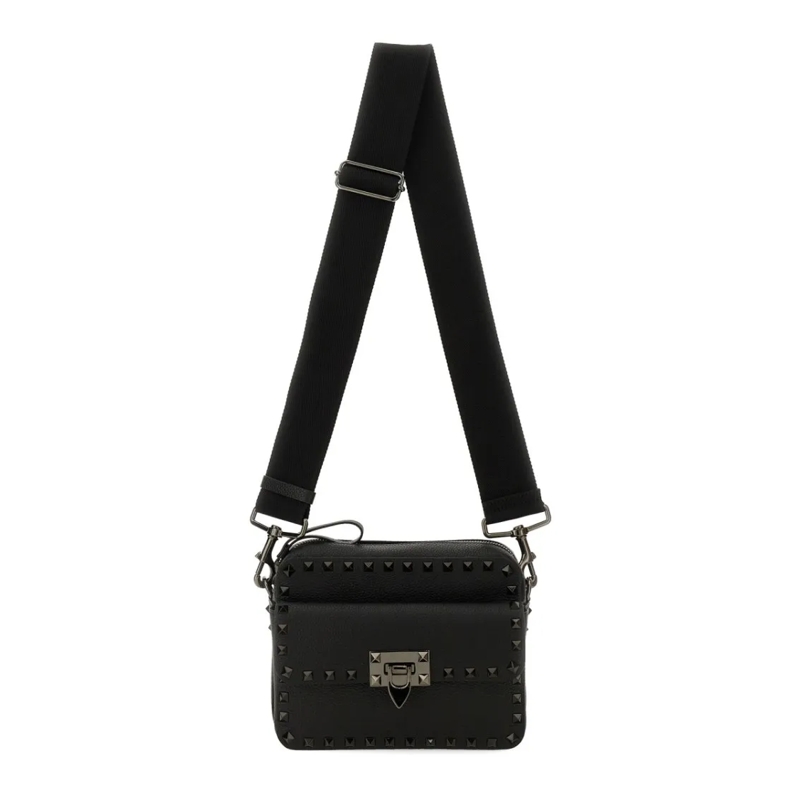 Valentino Garavani Sac à bandoulière "Rockstud" Shoulder Bag Black
