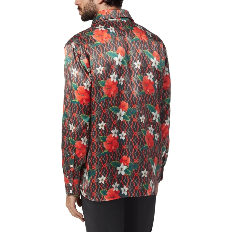 BILLIONAIRE Hemd Hemd Flowers schwarz(Image 2)