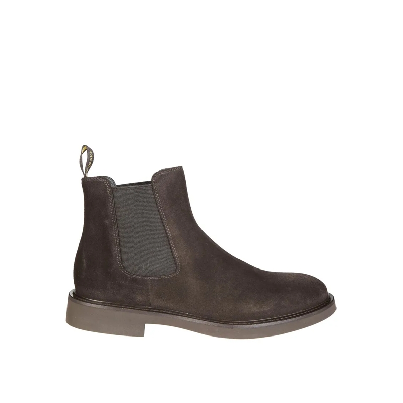 Doucal's Bottes Brown Suede Ankle Boots Brown