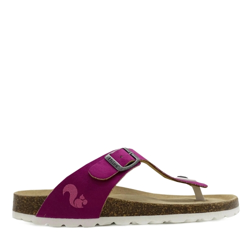 thies thies 1856 ® Rec Bio Thong Sandal vegan orchid pin mehrfarbig Sandalo