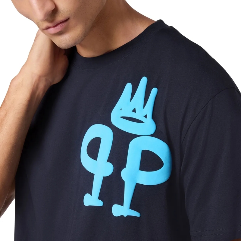 Philipp Plein T-Shirt T-Shirt King Plein dunkel-blau(Image 4)
