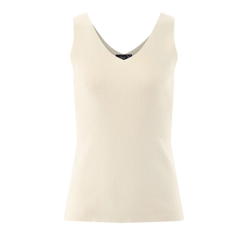 VAN LAACK T-Shirt Pullunder Uni braun