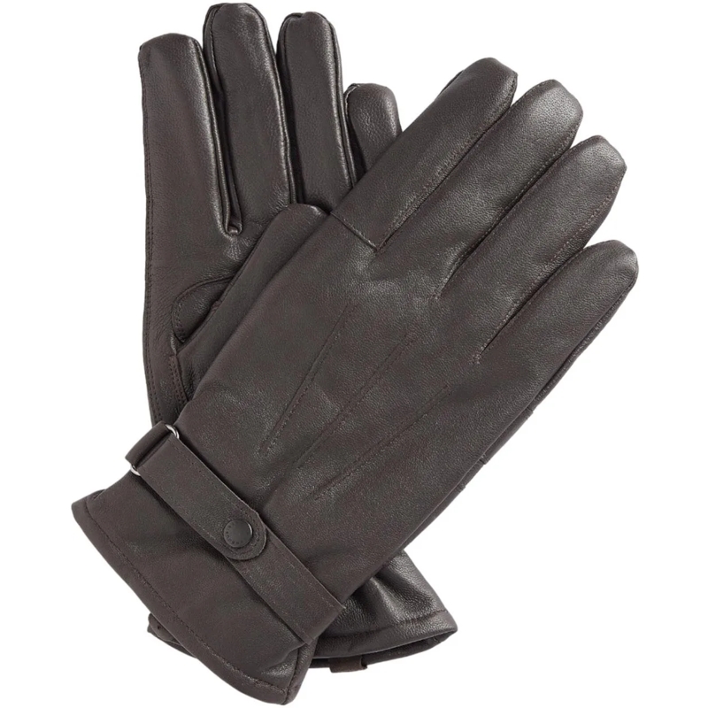Barbour Handschuhe Gloves Dark Brown braun