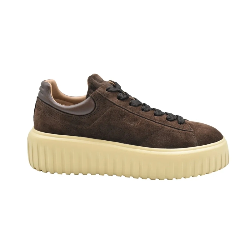 Hogan Lage-top sneaker Suede Low-Top Sneakers Neutrals