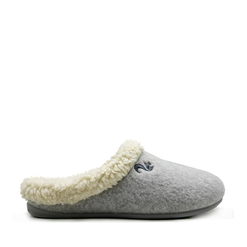 thies Pantoffel thies 1856 ® Organic Cozy Slipper light grey (W/X) mehrfarbig