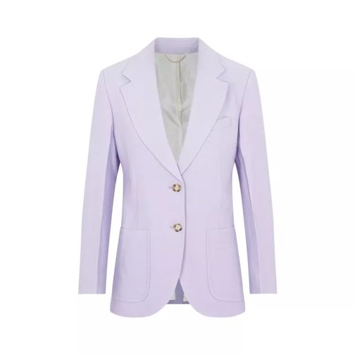 Victoria Beckham Lavander Patch Pocket Jacket Purple 