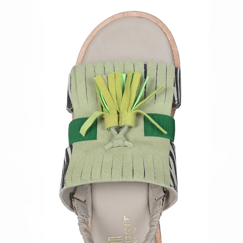 Crickit Riemchensandalen Sandale ROJA weiss(Image 6)