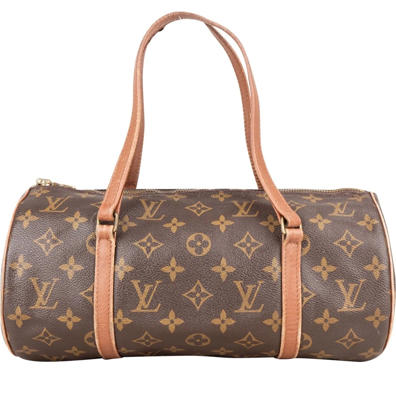Louis Vuitton Tote Louis Vuitton Canvas Monogram Papillon Handbag braun