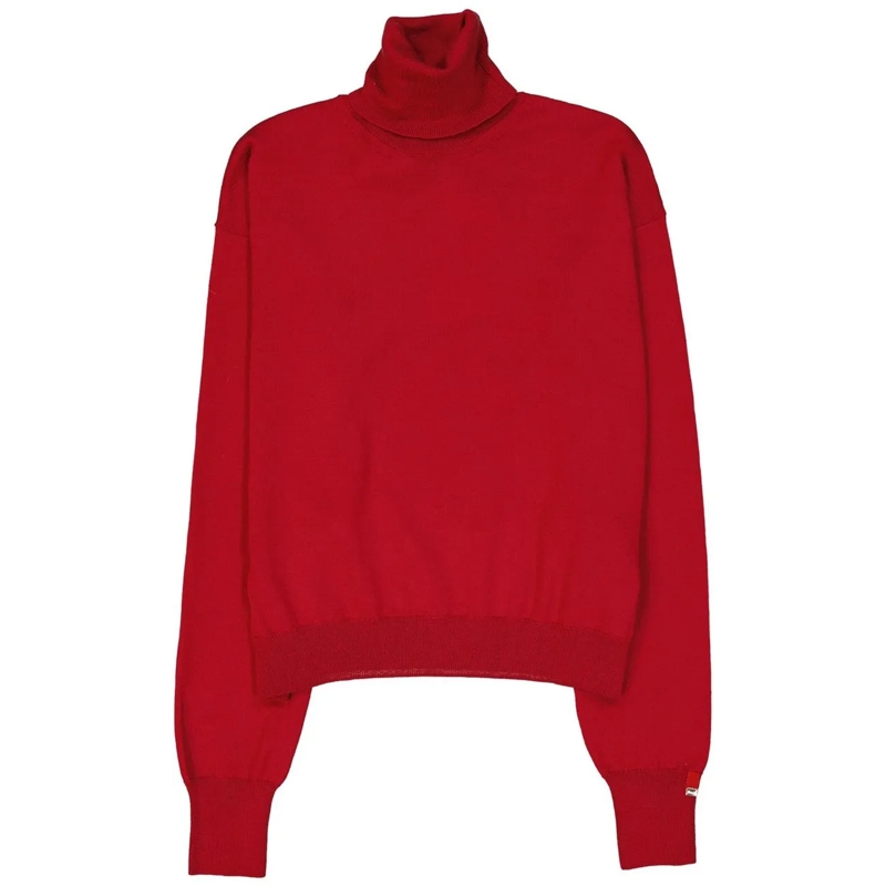 Herno T-Shirt HERNO Wool Pullover rot