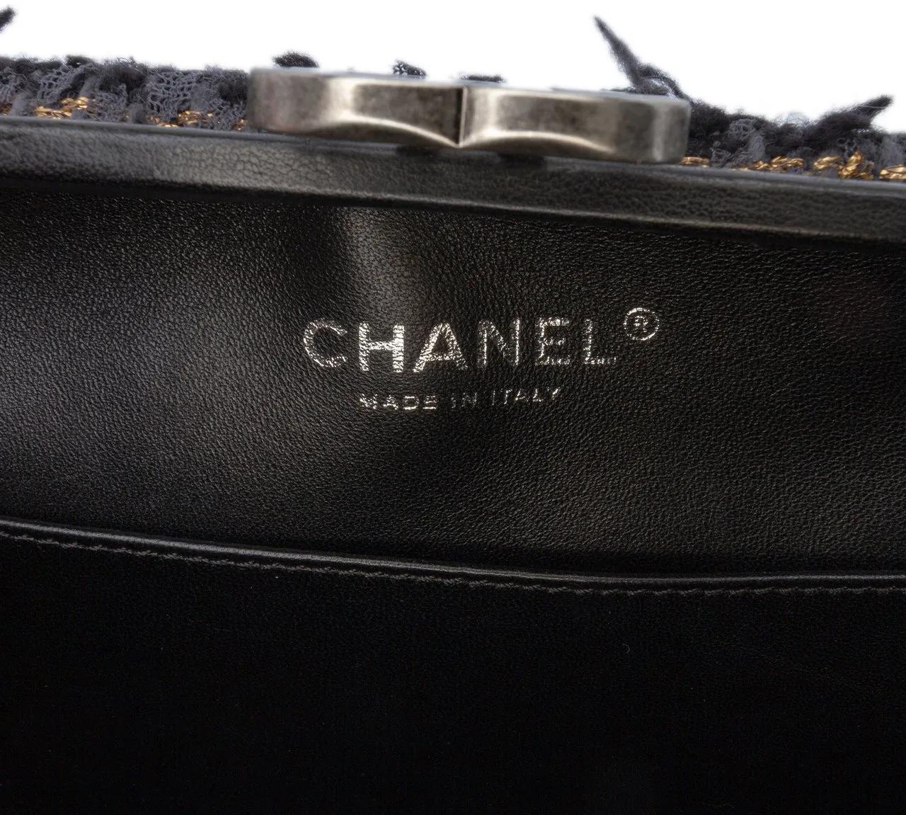 Thumbnail - Chanel Hobo Bags - Multicolor Tweed Quadrato Box Crossbody Bag - Gr. unisize - in Schwarz - für Damen