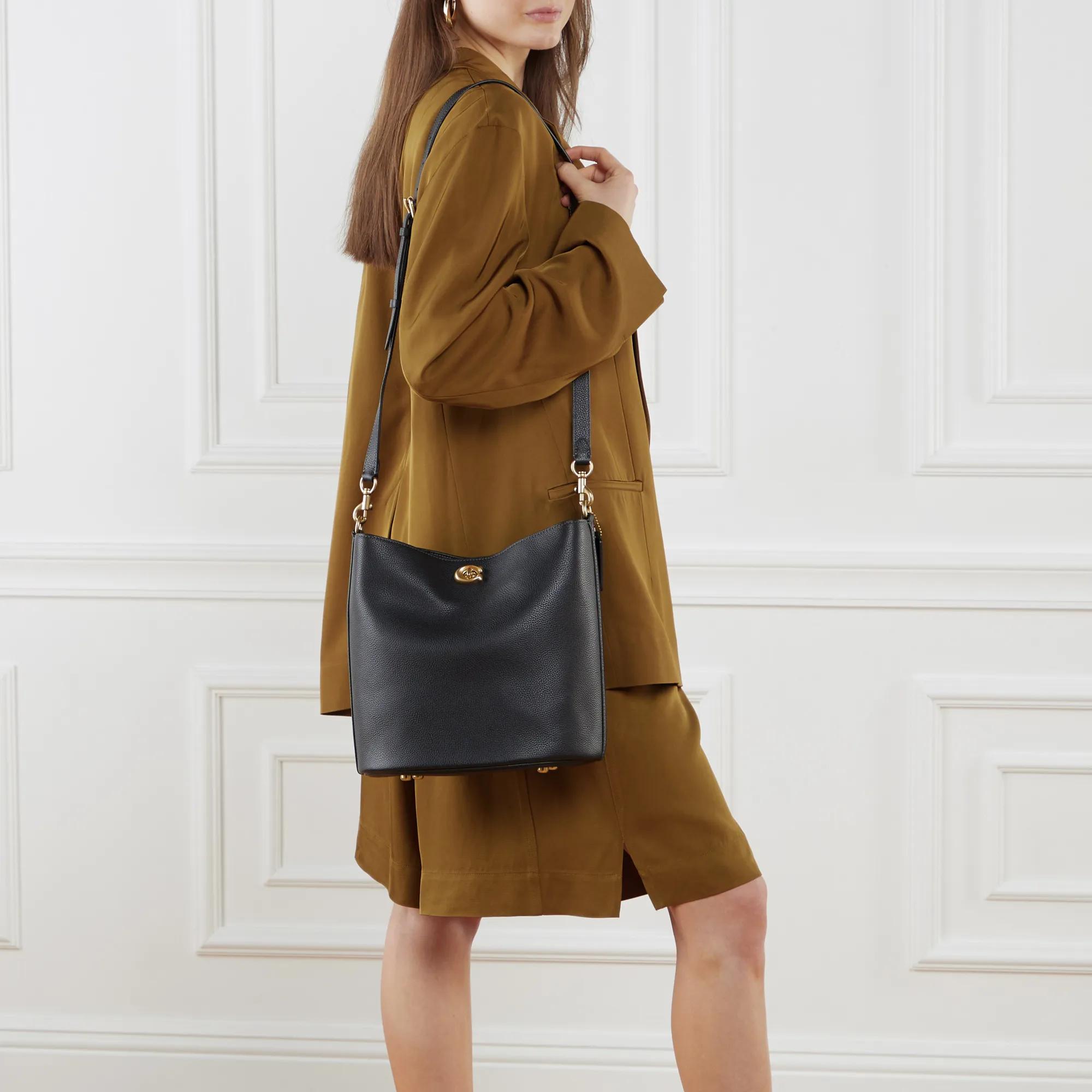Coach Crossbody bags Polished Pepple Soft Willow B in zwart