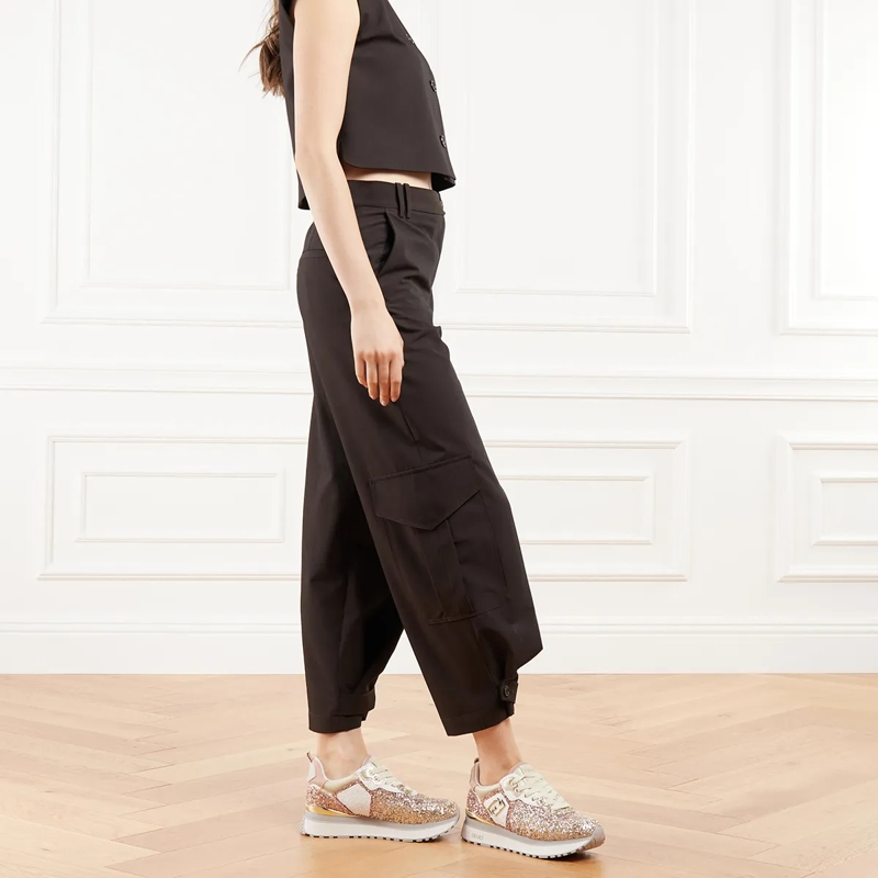 LIU JO Low-Top-Sneaker Maxi Wonder 01 Sneaker Light Gold/Copper(Image 2)