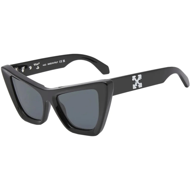 Off-White Sonnenbrille Edvard Arrow Logo Sunglasses schwarz