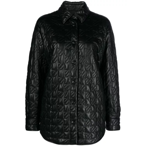 MSGM  Diamond Quilting Jacket Black