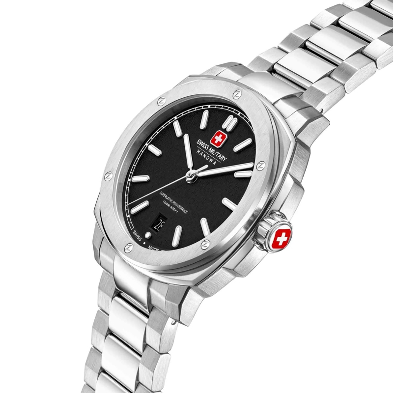 Swiss Military Hanowa Automatikuhr Quarzuhr Sirius silber(Image 2)