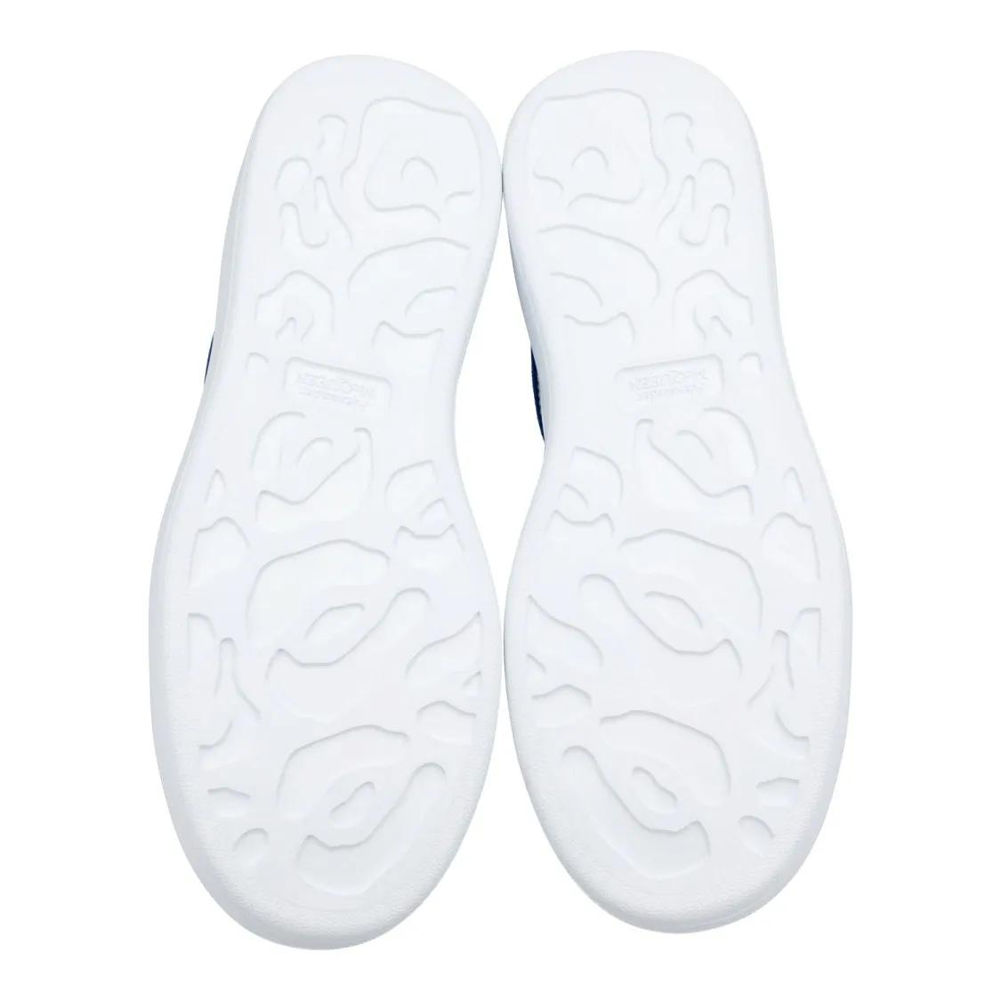 Thumbnail - Alexander McQueen Low-Top Sneaker - White/Paris Blue Oversized Sneakers - Gr. 43,5 (EU) - in Weiß - für Damen