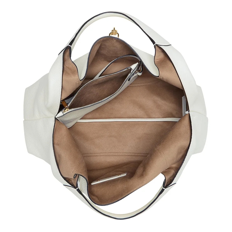 Gucci Hobo Bag Softbit Maxi White(Image 5)