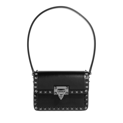Valentino Garavani Small Rockstud Shoulder Bag Black Shoulder Bag