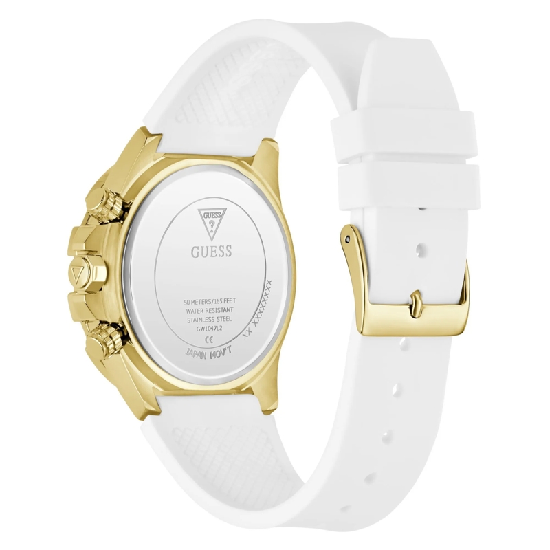 Guess Quarzuhr Quarz-Analoguhr True weiss(Image 3)