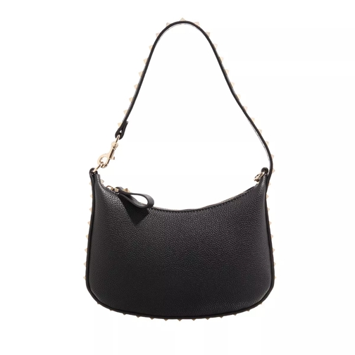 Valentino Garavani Mini Hobo Rockstud  Nero Sac à bandoulière