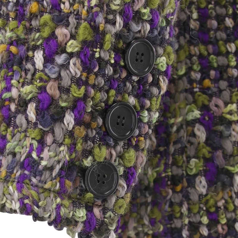Saint Laurent Blazer Blazer aus Tweed mehrfarbig(Image 4)