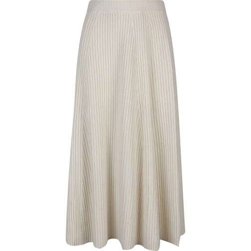 Pinko Midi-Röcke Arabian Mau Skirt White weiß