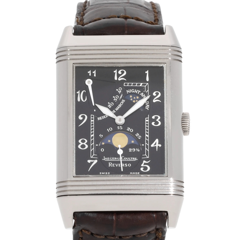 Jaeger-LeCoultre Automatikuhr Reverso Schwarz